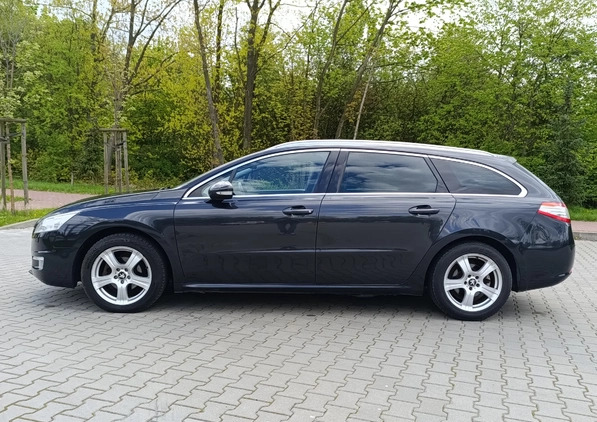 Peugeot 508 cena 24999 przebieg: 269999, rok produkcji 2011 z Płock małe 211